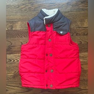Carter's Fleece lined Puffer Vest size 6